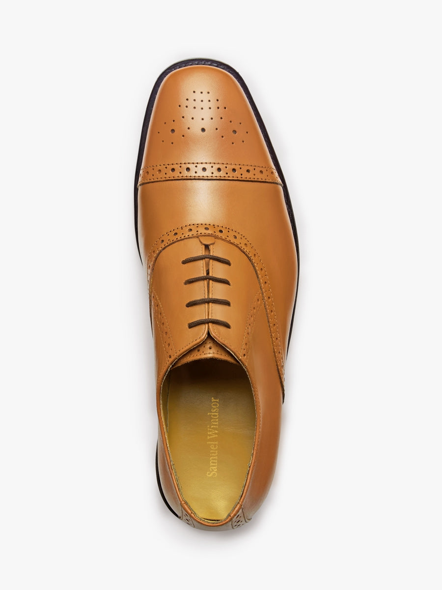Sandhurst Tan Shoe